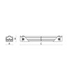Freshline 56 cm, luminaire 24V - 9W, 6000K