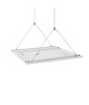 Kit de câbles pour panneau LED - 130 cm, convient aux panneaux de 60x60 cm, 120x30 cm et 120x60 cm