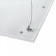 Kit de suspension pour panneaux LED 60x60 et 30x120 - 1m, lot de 4, réglable