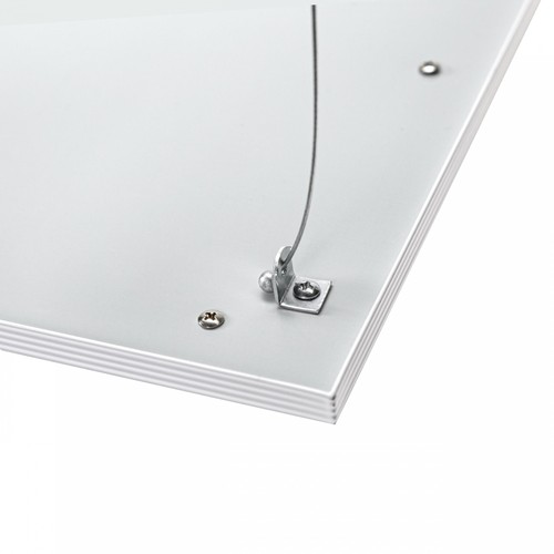 Kit de suspension pour panneaux LED 60x60 et 30x120 - 1m, lot de 4, réglable