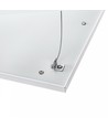 Kit de suspension pour panneaux LED 60x60 et 30x120 - 1m, lot de 4, réglable