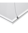 Kit de suspension pour panneaux LED 60x60 et 30x120 - 1m, lot de 4, réglable