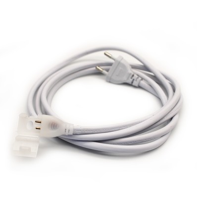 Connecteur 2m pour bande LED 230V (Type X-2) - Incl. bouchon de fin, 230V