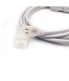 Connecteur 2m pour bande LED 230V (Type X-2) - Incl. bouchon de fin, 230V