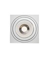 Spot en saillie AR111 GU10, blanc - Carré, orientable, 14,5 x 14,5 x 8,5 cm, sans source lumineuse