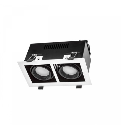 Modern Day Mini GU10 - Cadre blanc, sans source lumineuse