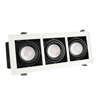 Modern Day Mini GU10 - cadre blanc, sans source lumineuse