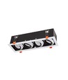 Spot mural/plafonnier GU10 - Blanc, sans source lumineuse
