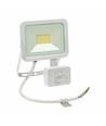 Projecteur 20W avec détecteur - IP44, blanc chaud, blanc, avec capteur