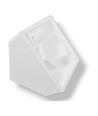 Shelly Support de Table Wall Display - 45 degrés, Blanc