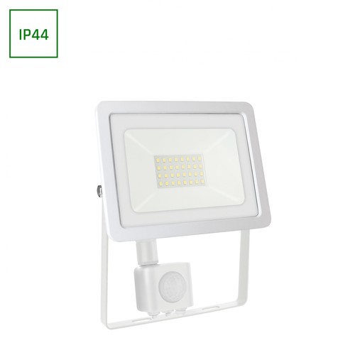 Projecteur LED 30W avec détecteur - 4000K (Blanc neutre)