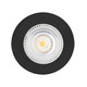 Spot LED encastrable 2.8W HiluX D1 Gen3 Full Spectrum RA97 - 3000K, Noir