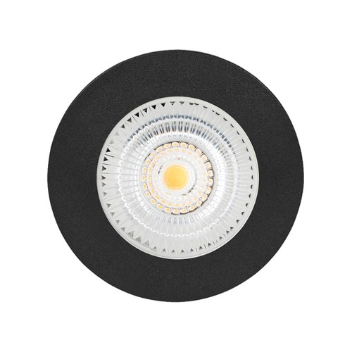 Spot LED encastrable 2.8W HiluX D1 Gen3 Full Spectrum RA97 - 3000K, Noir