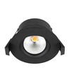 Spot LED encastrable HiluX D3 Tilt360 RA97 - 2700K, Noir
