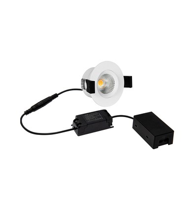 Spot LED encastrable D3 Tilt360 Full Spectrum RA97 - 3000K, Blanc