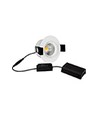 Spot LED encastrable D8 Tilt360 Full Spectrum RA97 - 2700K, Blanc