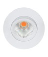 Spot LED encastrable D8 Tilt360 Full Spectrum RA97 - 2700K, Blanc