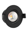 HiluX D8 Tilt360 - Spot LED encastrable spectre complet, IRC97, 2700K, Noir