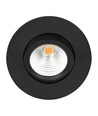 HiluX D8 Tilt360 - Spot LED encastrable spectre complet, IRC97, 2700K, Noir