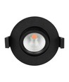 Spot LED encastrable D8 Tilt360 RA97 - 3000K, Noir