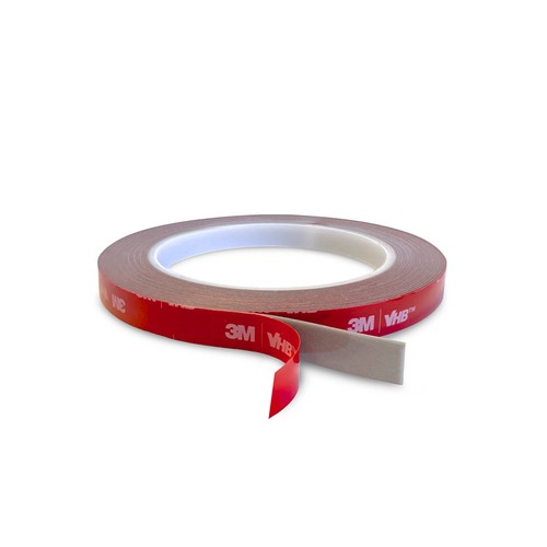 Ruban adhésif double-face 3M VHB - 10 mm de large, rouleau de 5 m
