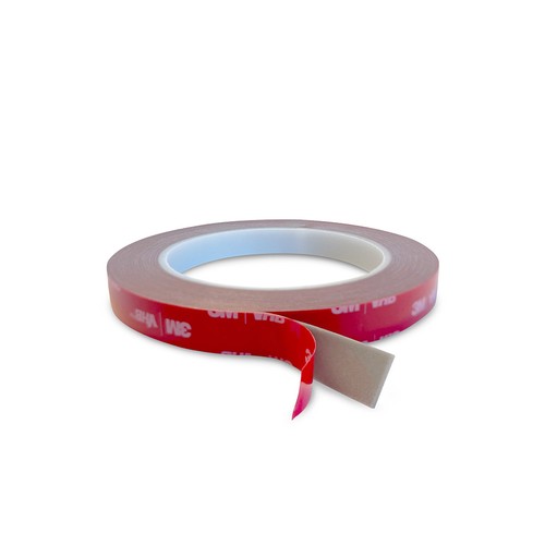 Ruban adhésif double-face 3M VHB - 12 mm de large, rouleau de 5 m