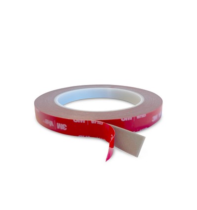 Ruban adhésif double-face 3M VHB - 12 mm de large, rouleau de 5 m