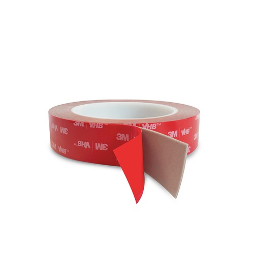 Ruban adhésif double-face 3M VHB - 25 mm de large, rouleau de 5 m