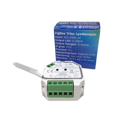 Mini Variateur ZigBee Triac - 200W, Variateur à pression