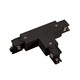 Connecteur en T pour rail 3 phases - T2, droit, noir, Spectrum