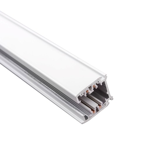 Rail triphasé 1m pour spots sur rail - Blanc, Spectrum