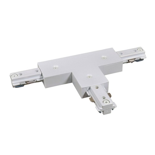 Connecteur SPS en T gauche - monophasé, blanc, Spectrum