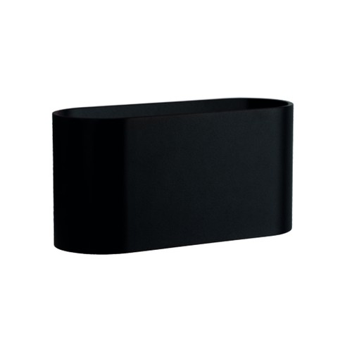 Squalla G9 applique murale - Noir, aluminium, IP20 intérieur, sans source lumineuse