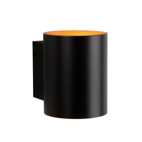 G9 Squalla Tube - IP20, Noir, Or, Sans source lumineuse