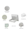 Projecteur 10W - IP65, blanc, lampe de travail