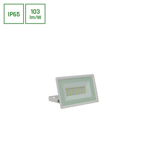 Projecteur LED 20W - Blanc, lampe de travail, IP65 extérieur
