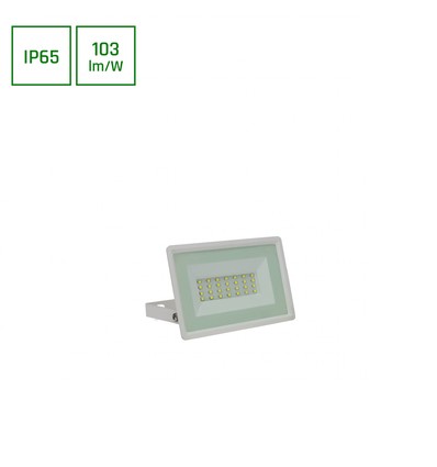 Projecteur LED 20W - Blanc, lampe de travail, IP65 extérieur