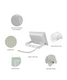 Projecteur LED 20W - Blanc, lampe de travail, IP65 extérieur