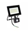 Projecteur LED 30W avec détecteur - 6000K (Blanc froid), noir