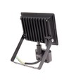Projecteur LED 30W avec détecteur - 6000K (Blanc froid), noir