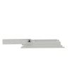 Projecteur LED 50W - IP65, blanc, lampe de travail, blanc chaud, 18x14x2.7cm