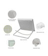 Projecteur LED 50W - IP65, blanc, lampe de travail, blanc chaud, 18x14x2.7cm