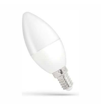 Ampoule LED Flamme E14 8W - C37