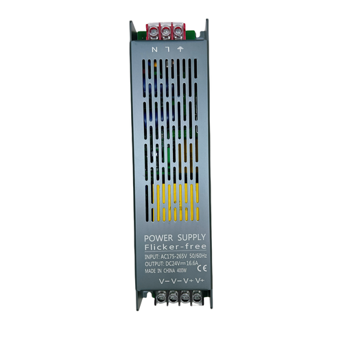 Alimentation 400W / 24V DC - 16.6A, IP20, Flicker free