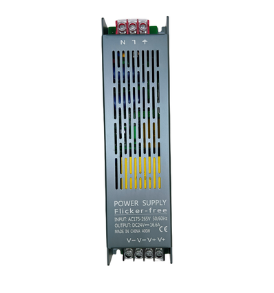 Alimentation 400W / 24V DC - 16.6A, IP20, Flicker free