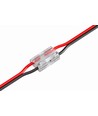 LED strip 8 en 1 connecteur - 8mm, couleur unique, IP20, 5V-24V