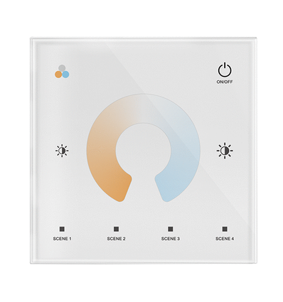 LEDlife rWave CCT variateur mural - variation + CCT, 12V-24V