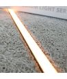 Kit rails LED Troldtekt 6x60 cm - Encastré, Triac dimmable, Akustilight incl. câbles et driver