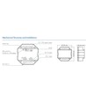 LEDlife rWave variateur encastrable 1-10V Zigbee - compatible Hue, RF, variation par pression, variateur LED, pour encastrement