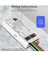 Contrôleur Wifi Gledopto RGBIC - 12V/24V, 12V (180W) 24V (360W)